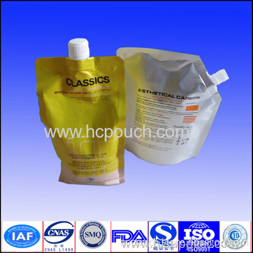 Plastic Stand Up Bag With Spout Doypack